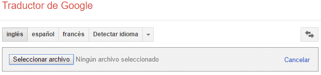  traducir un documento