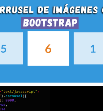 Cómo crear un carrusel de imágenes con Bootstrap