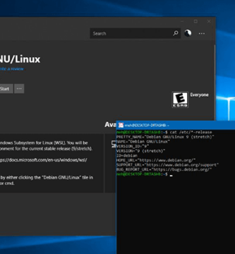 Debian GNU / Linux ya esta disponible para Windows 10