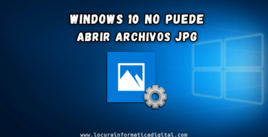 Windows 10 no puede abrir archivos JPG
