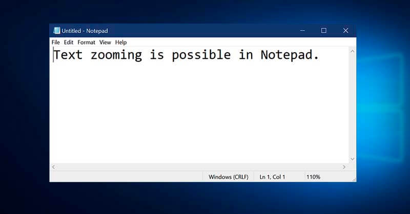 Finalmente Microsoft actualizará la aplicación de Bloc de notas en windows