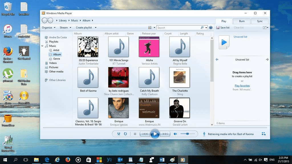 windows media player