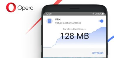 Ahora la Nueva Versión de Opera Browser para Android tiene su VPN Gratuita ⚡