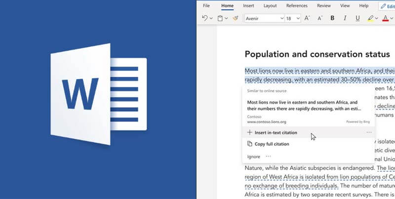 Microsoft Word Obtendrá una Nueva Funcionalidad de Verificación de Plagio